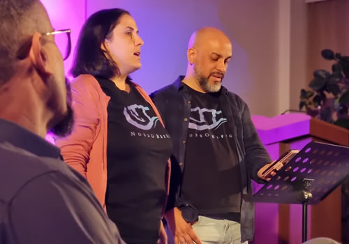 Oração com intimidade - Linha direta - Comunidade Adventista Nosso refúgio - Bruxelas, Bélgica