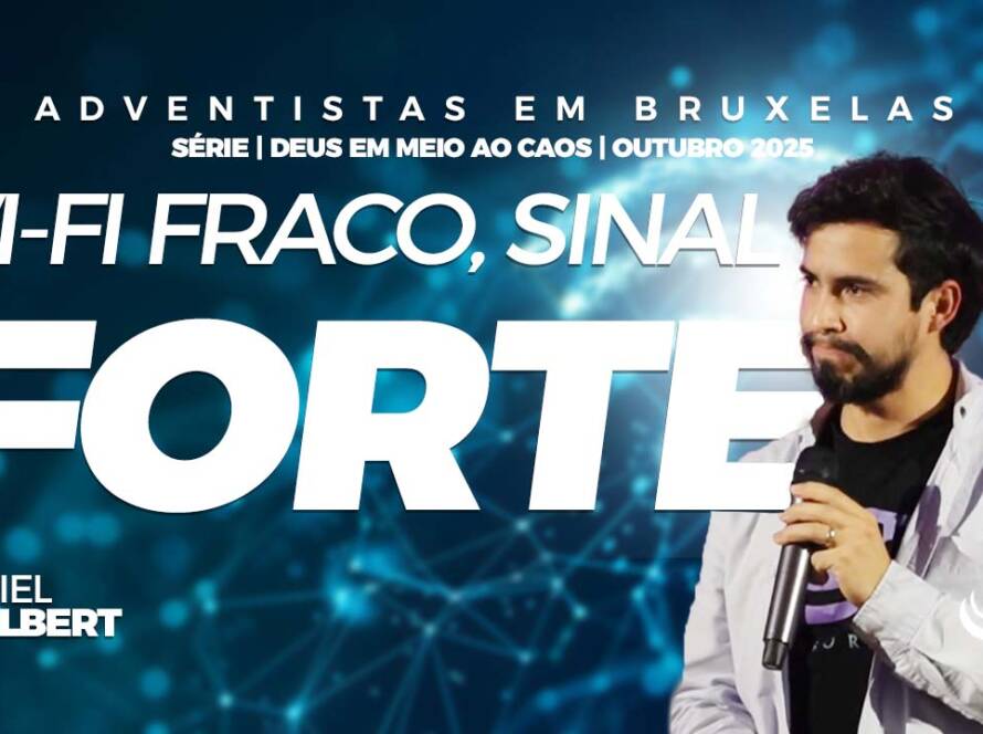 Wi-Fi fraco, sinal forte - Deus em meio ao caos - Nosso Refúgio